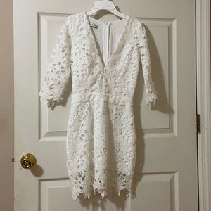 White going out dress